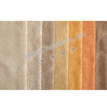 Polyester Embossed Velvet Suede Microfiber Fabric (G69-35)